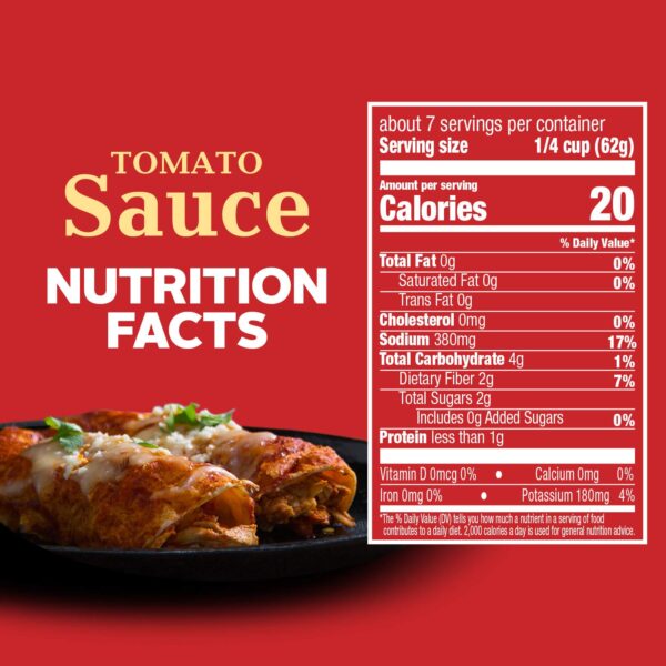 Organic Tomato Sauce, 15 oz. (Pack of 12) - Image 2