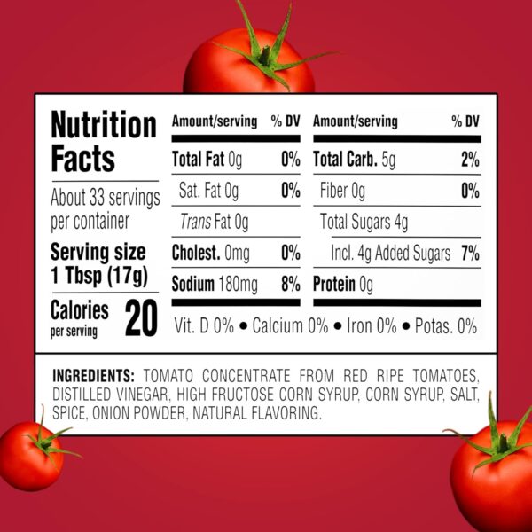 Heinz Tomato Ketchup (20 oz Bottle)