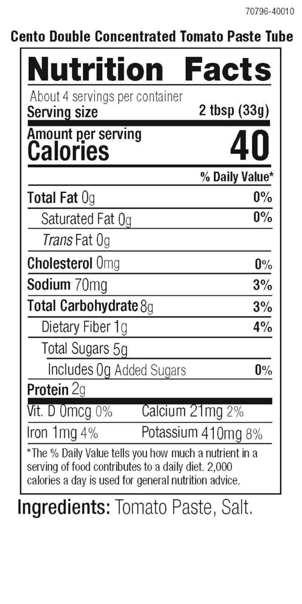 Cento Tomato Paste Tube Packaged Tomato Soups - Image 3