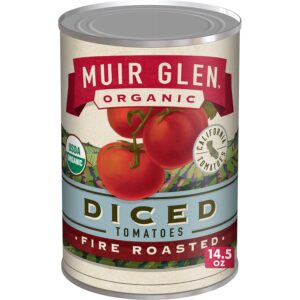 Muir Glen Organic Diced Fire Roasted Tomatoes
