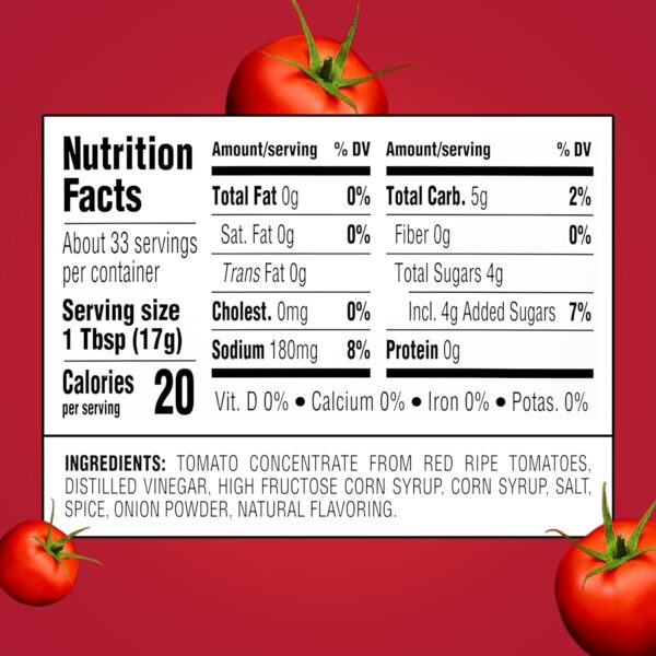 Heinz Tomato Ketchup (20 oz Bottle) - Image 2